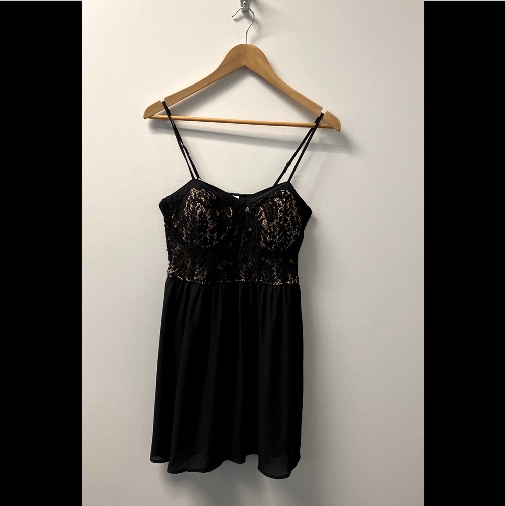 Spaghetti strap cocktail dress